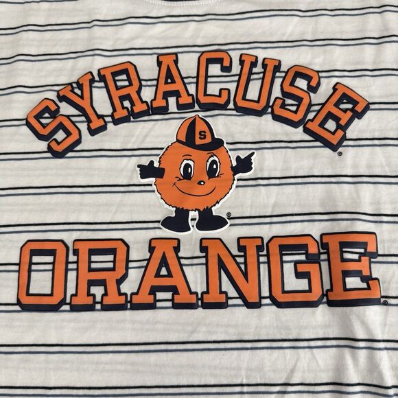Syracuse Orange University relaxed oversize cropped t-shirt 47 Brand size Large - Picture 5 of 10
